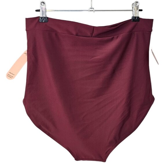 Shapermint Womens High Waisted Control Bikini Bottoms, Ruched, Flattering, 2XL - Picture 5 of 9